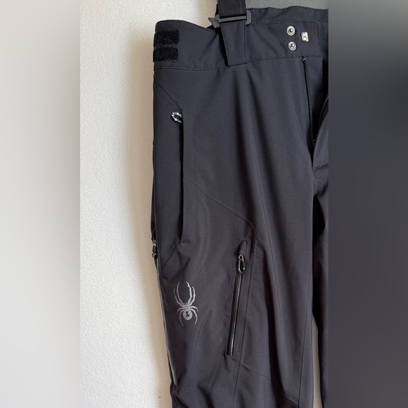 Spyder Insulated Thinsulate Men’s Ski Bib Snow Pants size Medium 50 EUC - Picture 6 of 16